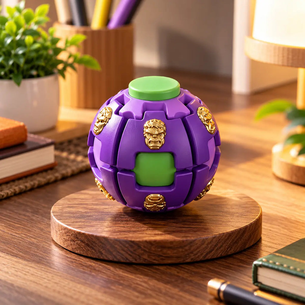 Avengers Press & Spin 3D Spinner Fidget Ball (Random Character | 0105)