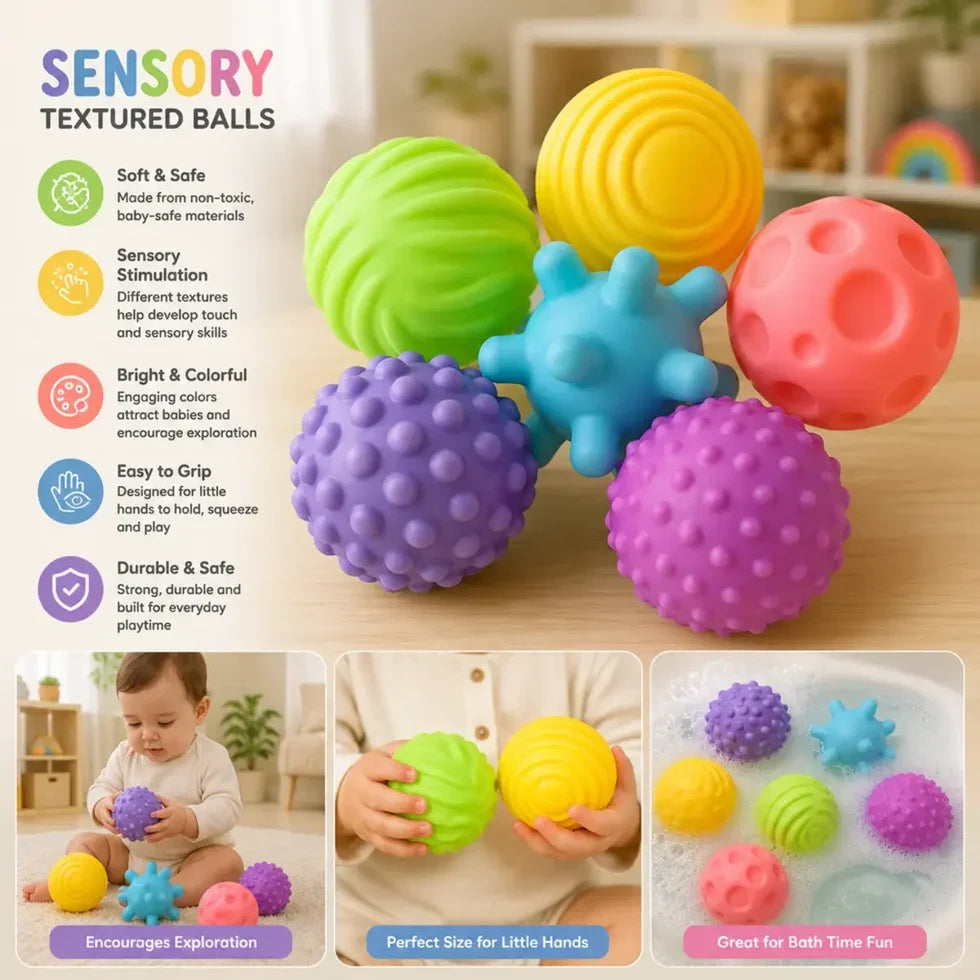 Baby Soft Squeeze Balls For Kids (KM231)