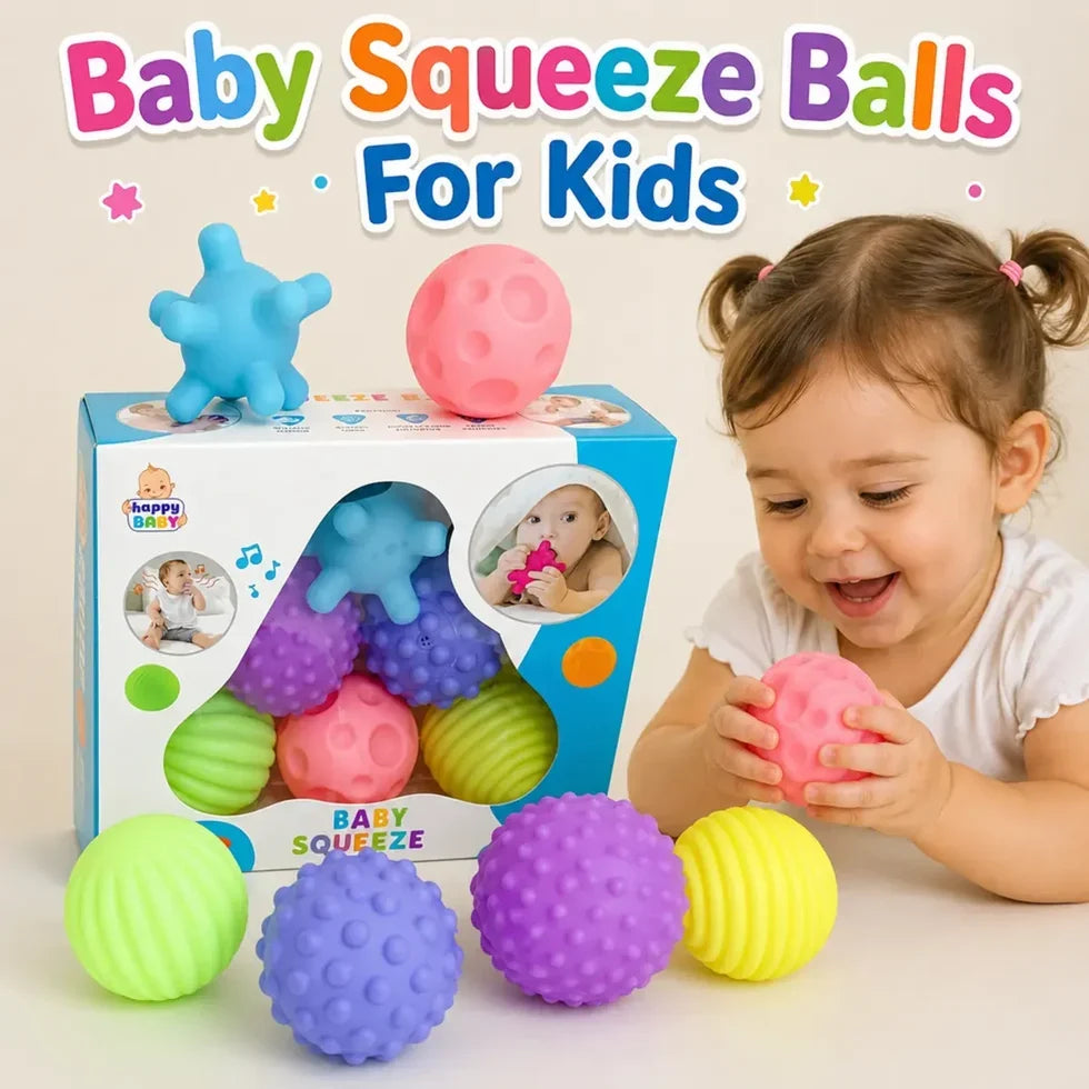 Baby Soft Squeeze Balls For Kids (KM231)