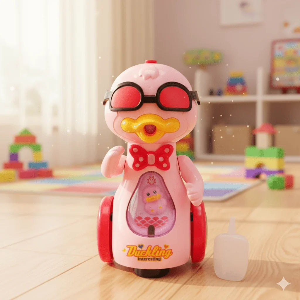 Walking & Singing Duck with Spray