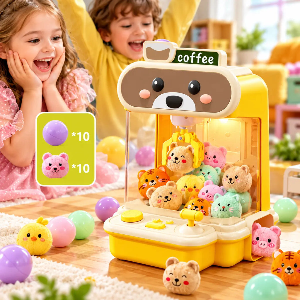 Mini Coffee Bear Claw Machine for Kids (LC-002)