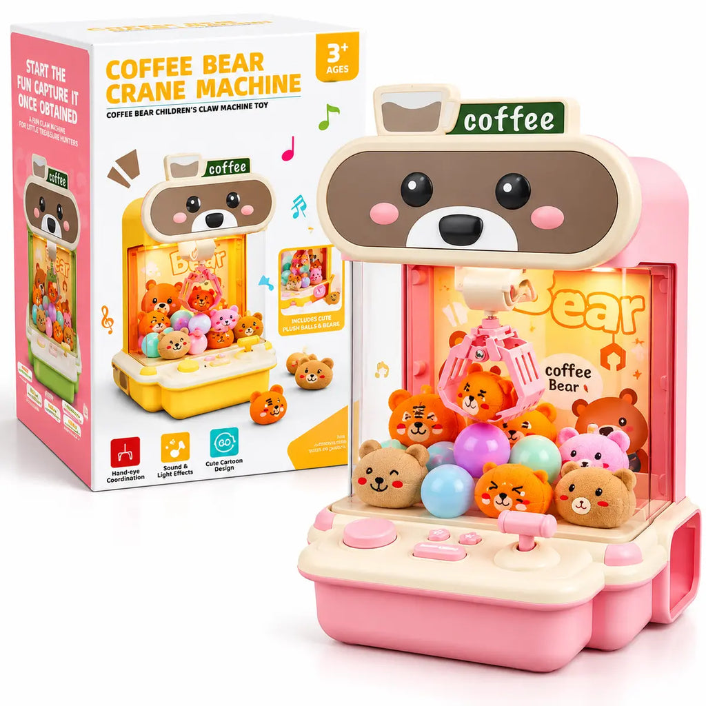Mini Coffee Bear Claw Machine for Kids (LC-002)