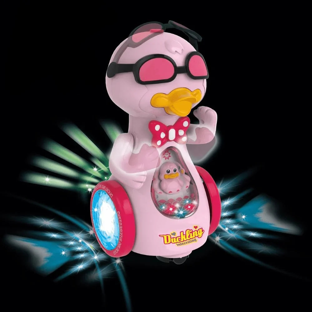 Walking & Singing Duck with Spray